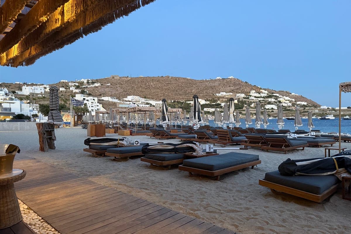 Kuzina · Mykonos Beach Club · Luxury