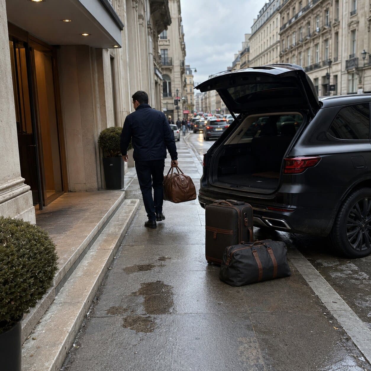 How a Stay Is Coordinated Around a Major Event